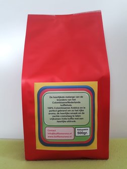 Nari&ntilde;o Koffie Espresso Bonen 500gr.