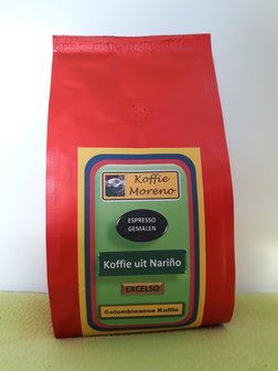 Nari&ntilde;o Koffie Espresso Gemalen 335gr.